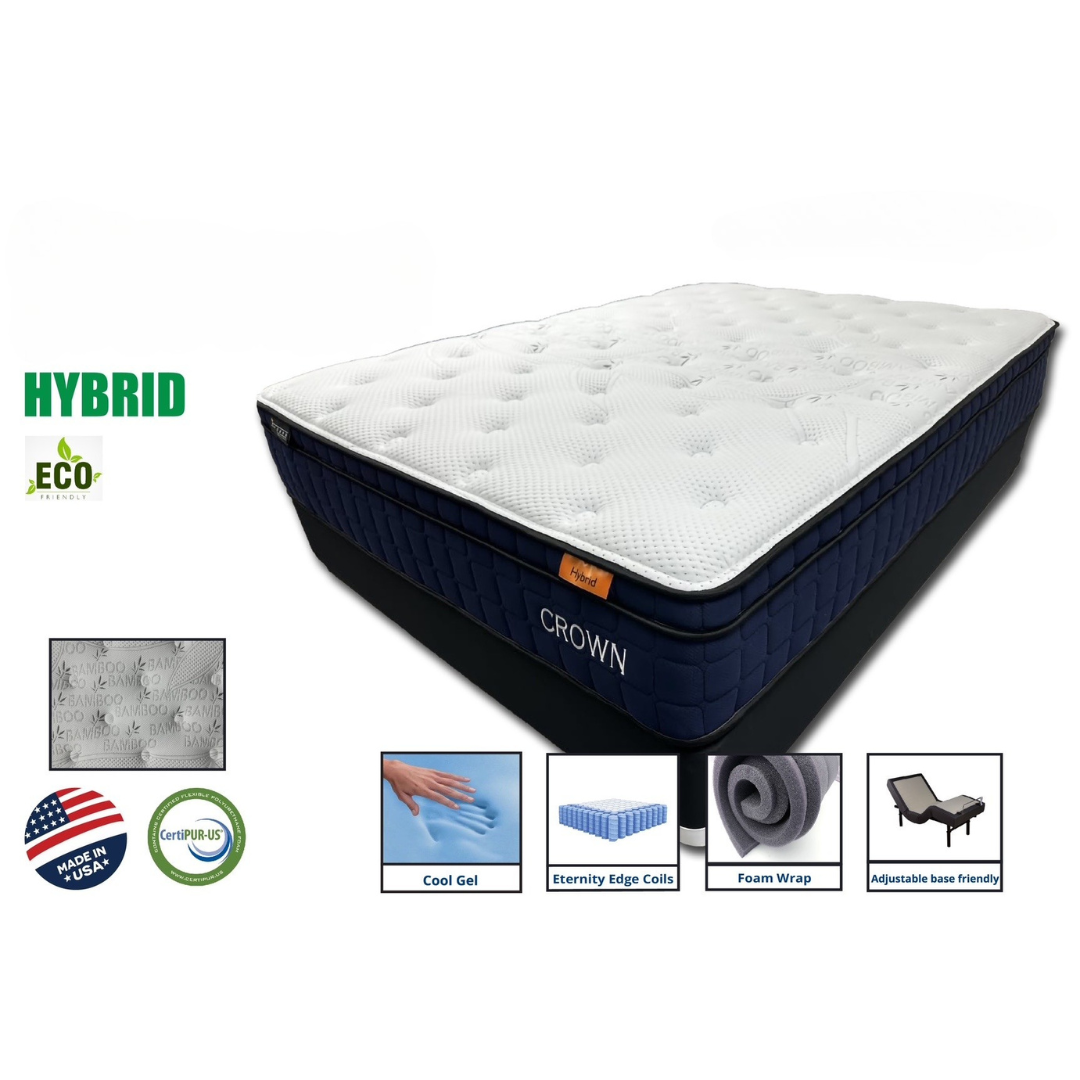 Crown Pillow Top Hybrid