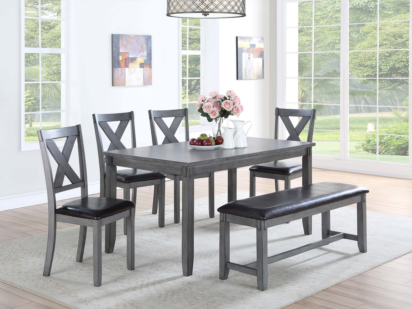 F2297 - 6-Pcs Dining Set