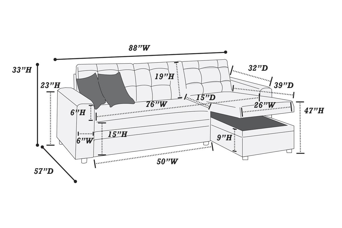 F6592 - Sectional Set