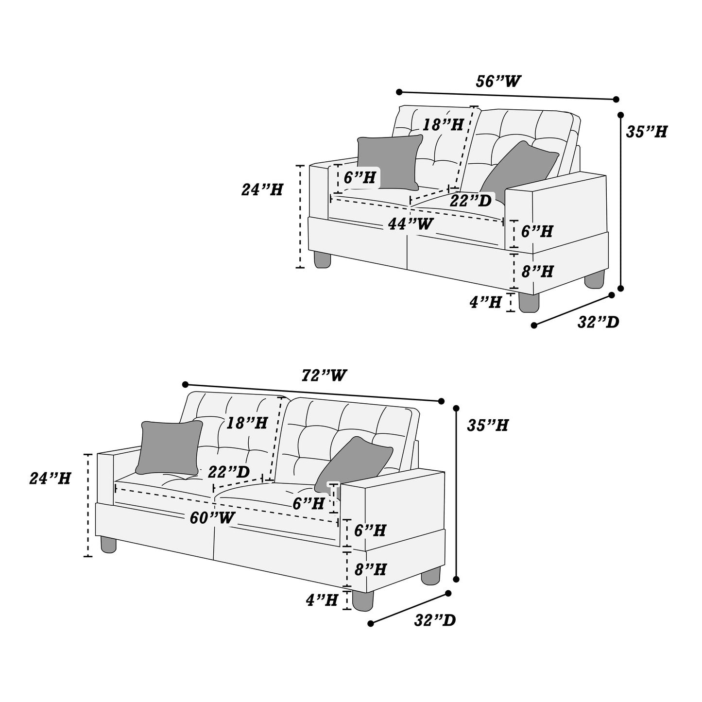F7855 - 2-Piece Sofa Set