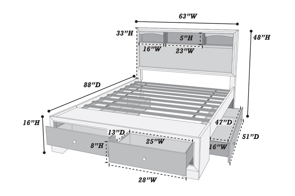 F9326Q -Queen Bed