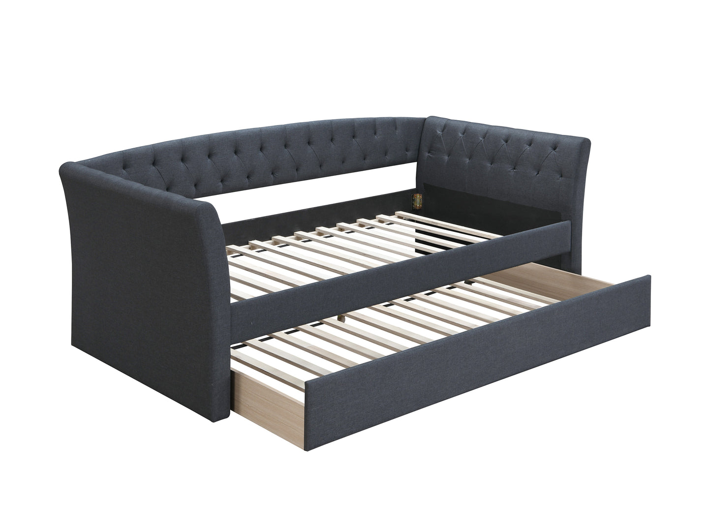 F9451 - Day Bed w/ Slats + Trundle