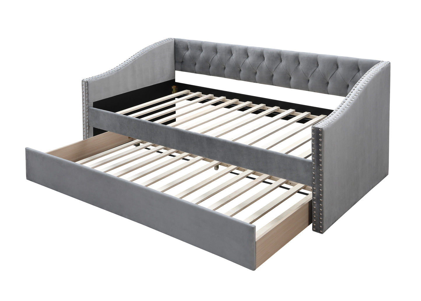 F9456 - Day Bed w/ Slats + Trundle