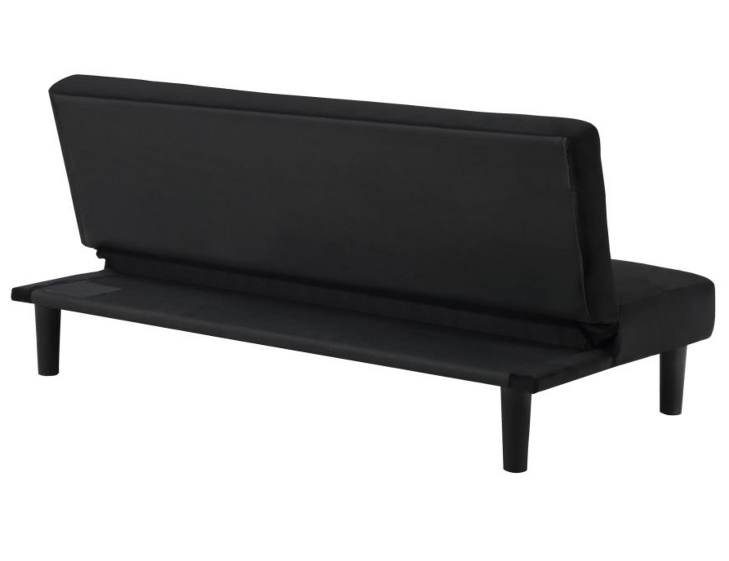 360238U- Convertible Sofa Bed Black