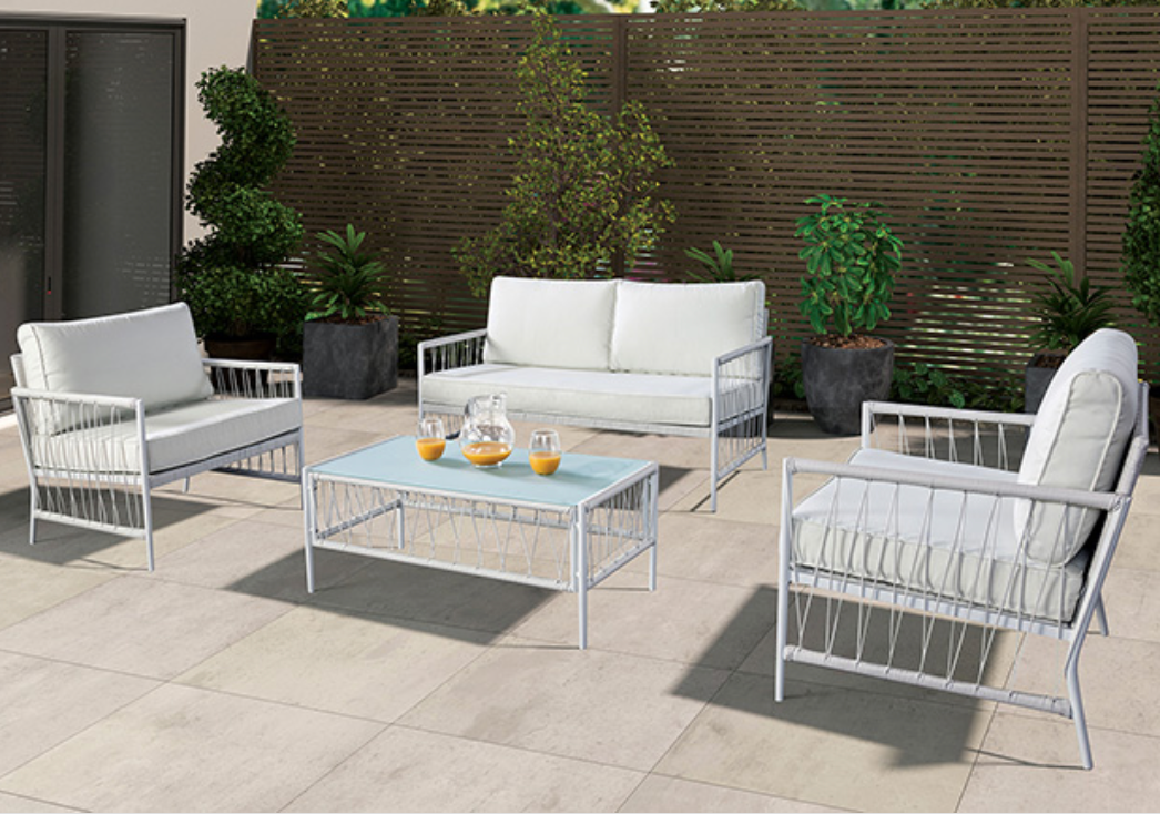 SHOMARI 5 PC. WICKER SOFA SET