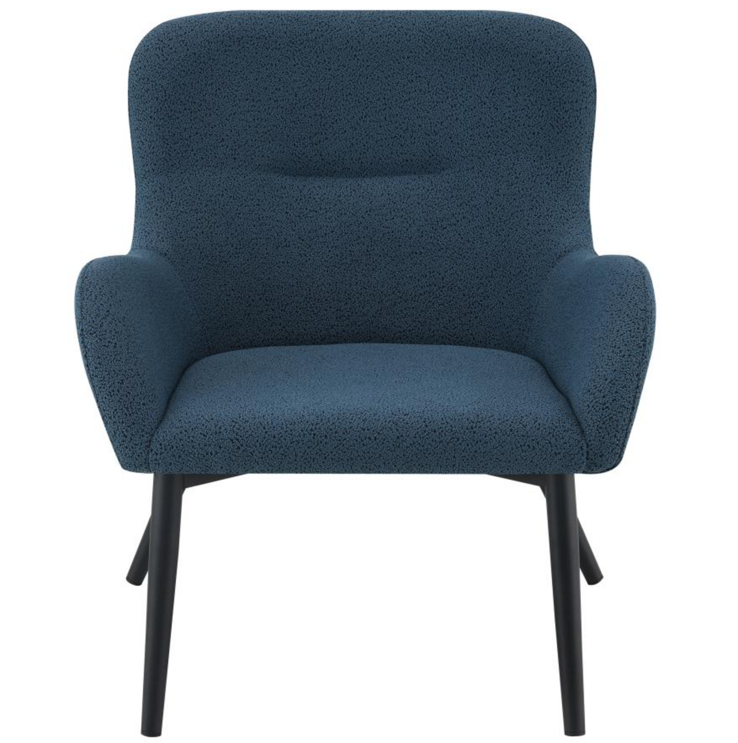 902472 -Calvin Upholstered Modern Arm Accent Chair Aegean Blue