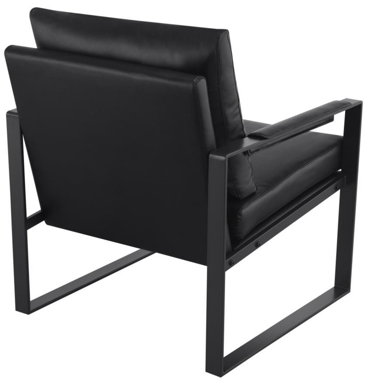 903021 -Rosalind Upholstered Track Arm Accent Chair Black
