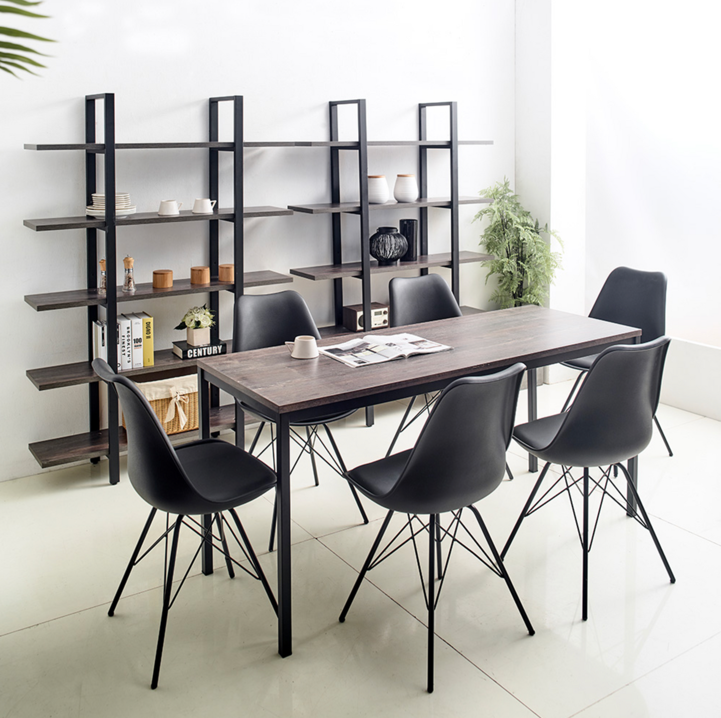 iK-16B-Amg-Liva-6 Dining Set (1 Table )