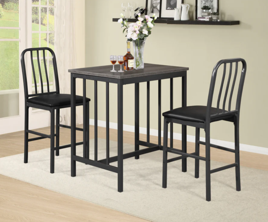 3pc Counter Height Dining Set