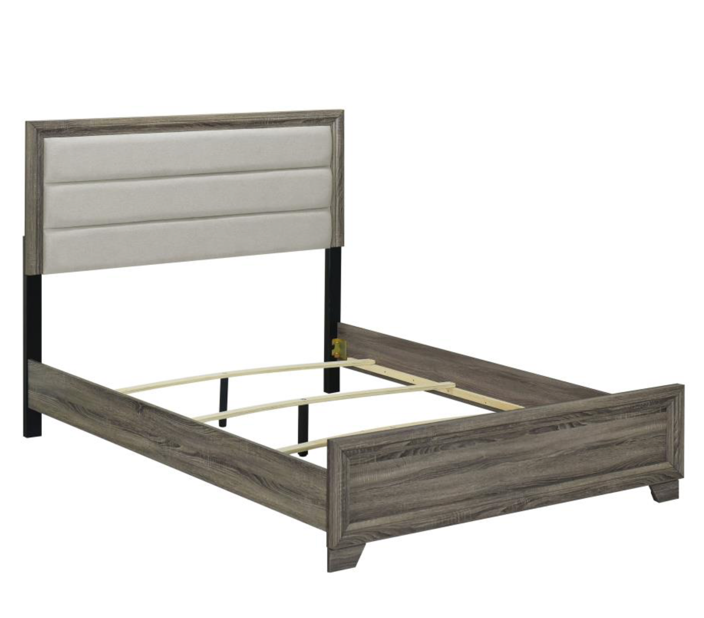 223341Q-S4-Wright 4-piece Queen Bedroom Set Brown Oak
