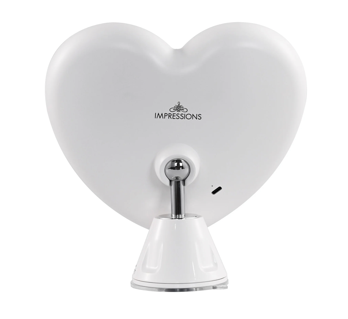 Sweetheart 10x Magnified LED Mirror