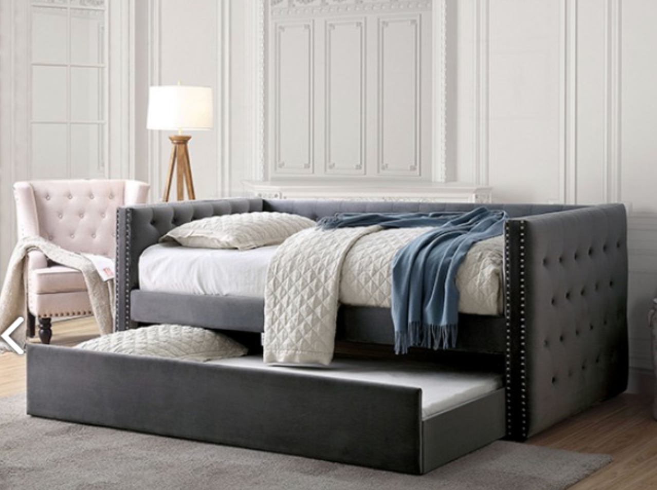SUSANNA- DAYBED W/ TRUNDLE