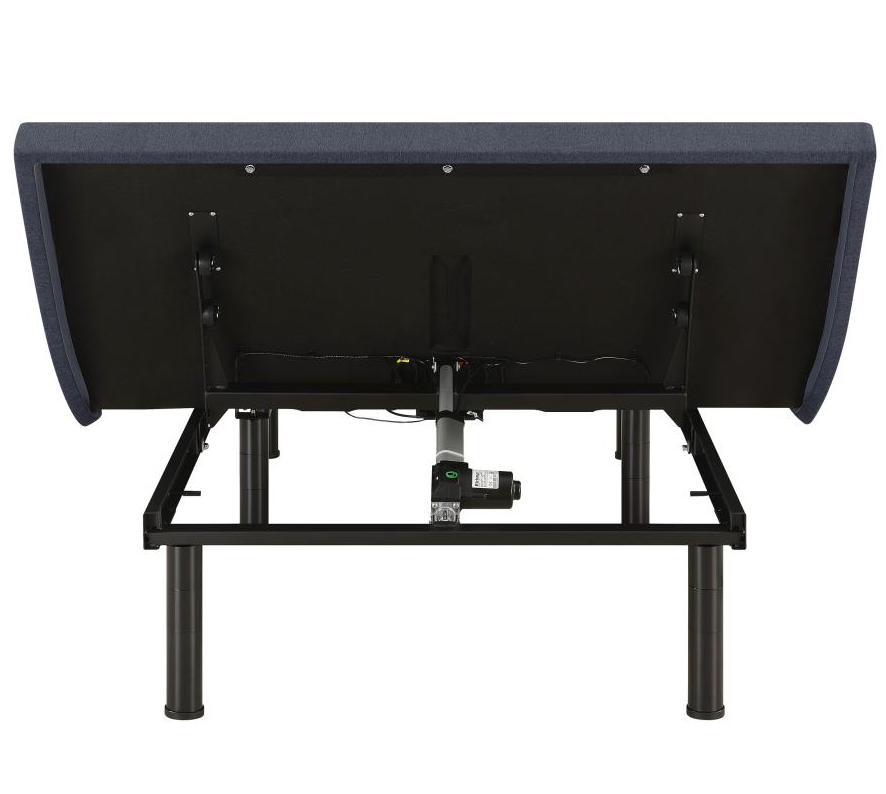 350131F -Clara Full Adjustable Bed Base Grey and Black