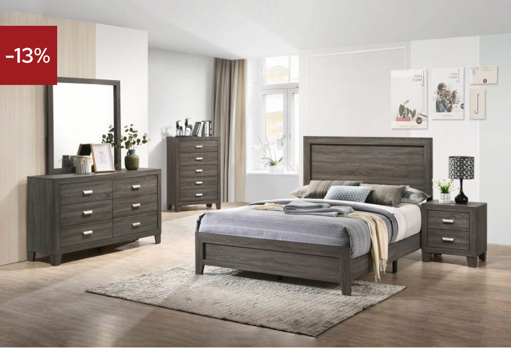 Anastasia Bedroom Q 4PC