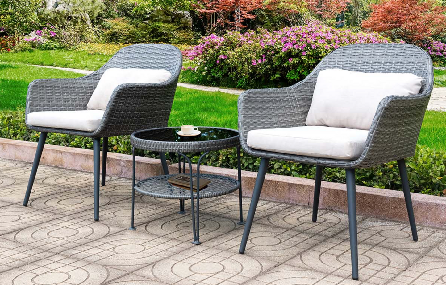 D1002 – 3pc Outdoor Conversation Set