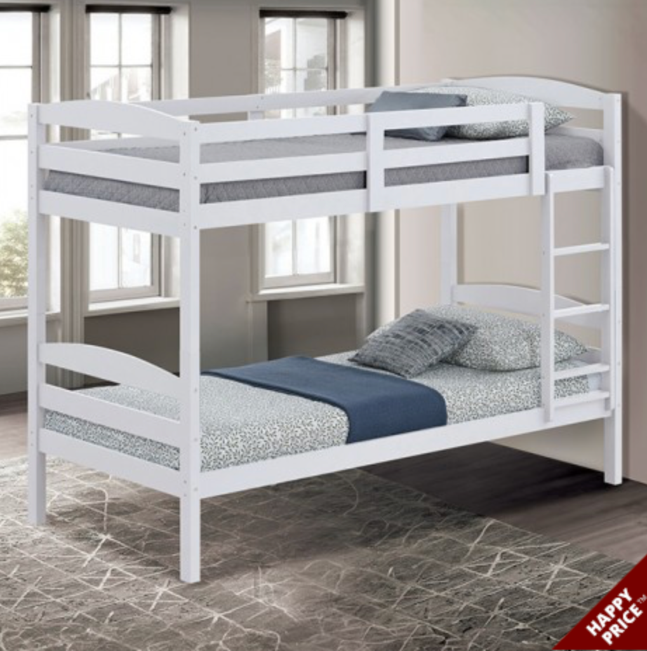 FINSBURY TWIN TWIN BUNK BED | FM-BK110WH-T