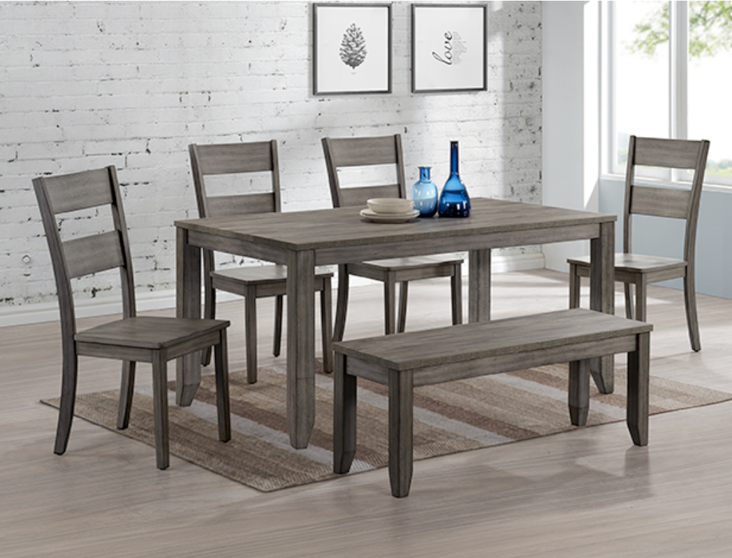 1131-6P SEAN MELAMINE DINING GROUP