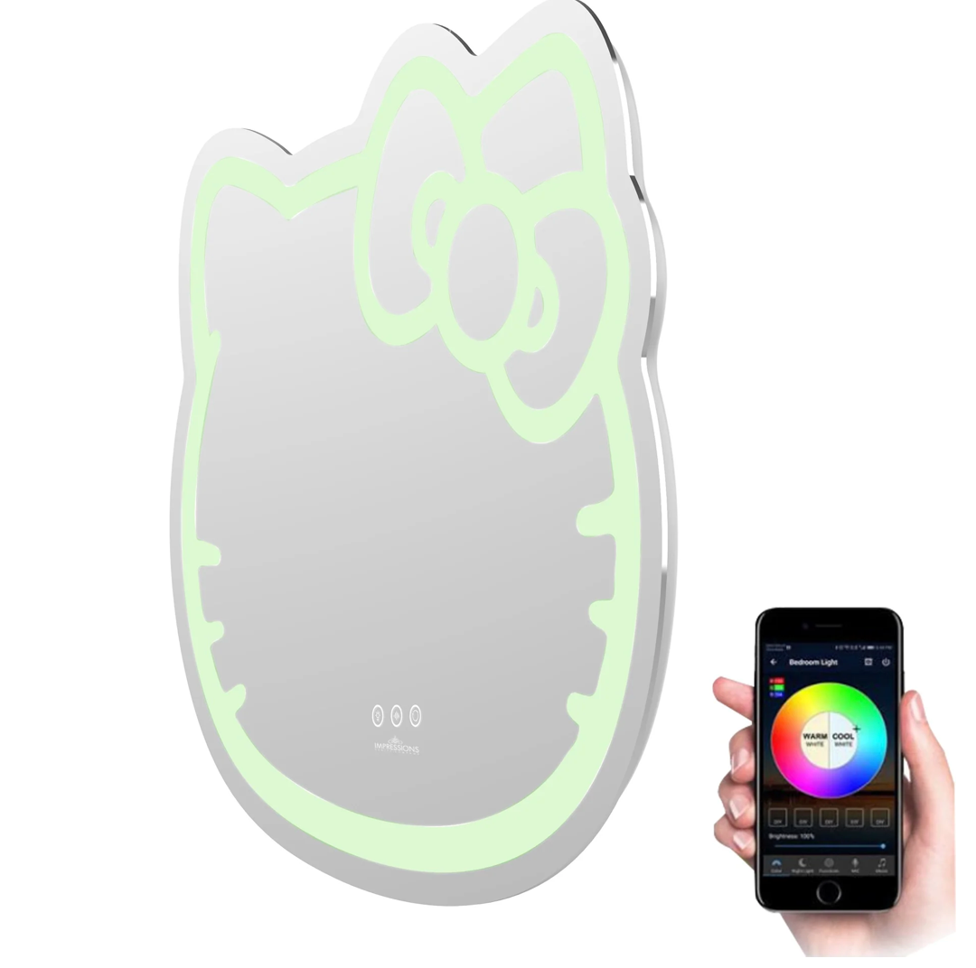 Hello Kitty LED Wall Mirror