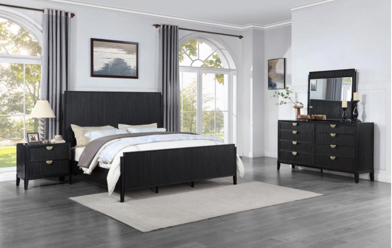 224711Q-S4 -Brookmead 4-piece Queen Bedroom Set Black