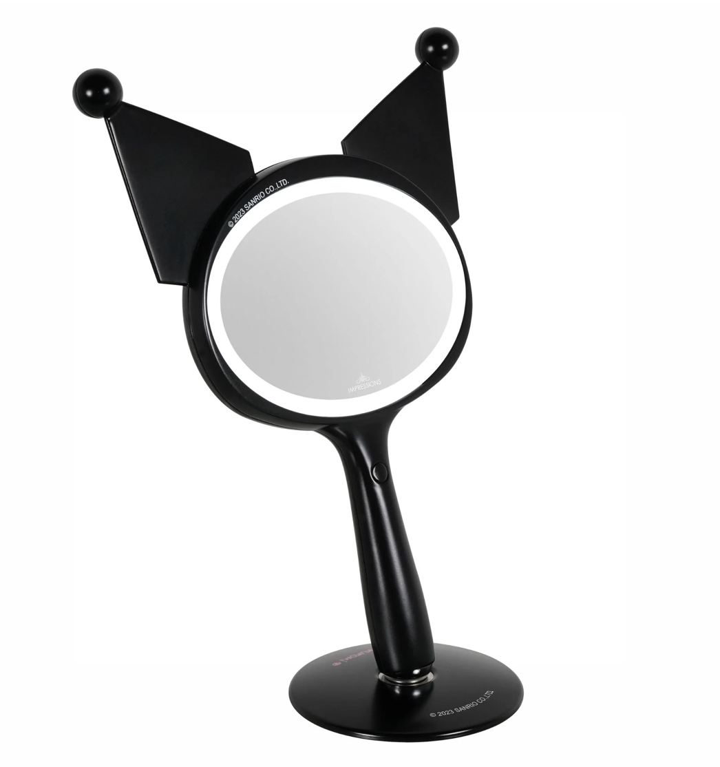 Kuromi™ LED Handheld Makeup Mirror