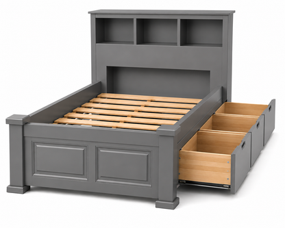 Cabinet Bed Solid Wood Custom