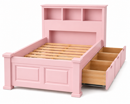 Cabinet Bed Solid Wood Custom