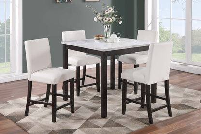 F2615 - 5-Pcs Counter Height Dining Set