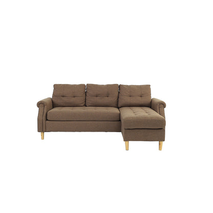 F6457-  Reversible Sectional Set W/ 2 Accent Pillows