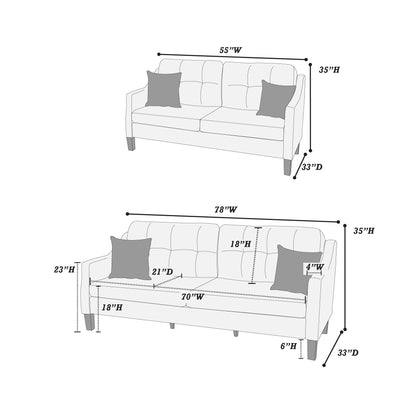 F8881  2-Piece Sofa Set