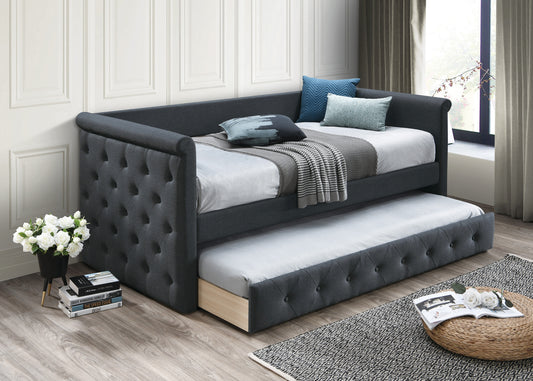 F9460-  Day Bed w/ Slats + Trundle