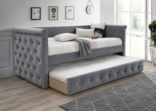 F9461-  Day Bed w/ Slats + Trundle