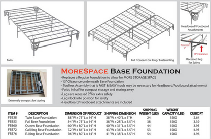 FRAMOS BASE FOUNDATION HEAVY-DUTY