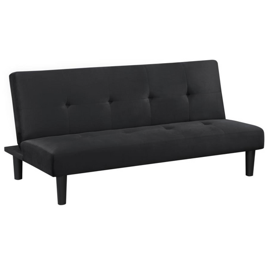 360238U- Convertible Sofa Bed Black