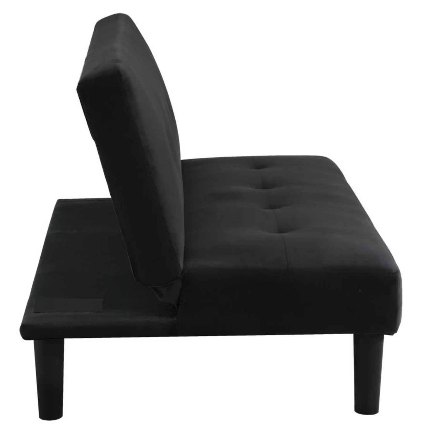 360238U- Convertible Sofa Bed Black