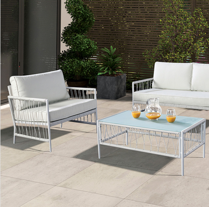 SHOMARI 5 PC. WICKER SOFA SET