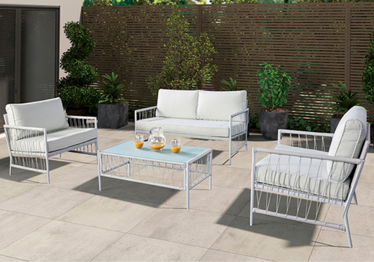 SHOMARI 5 PC. WICKER SOFA SET