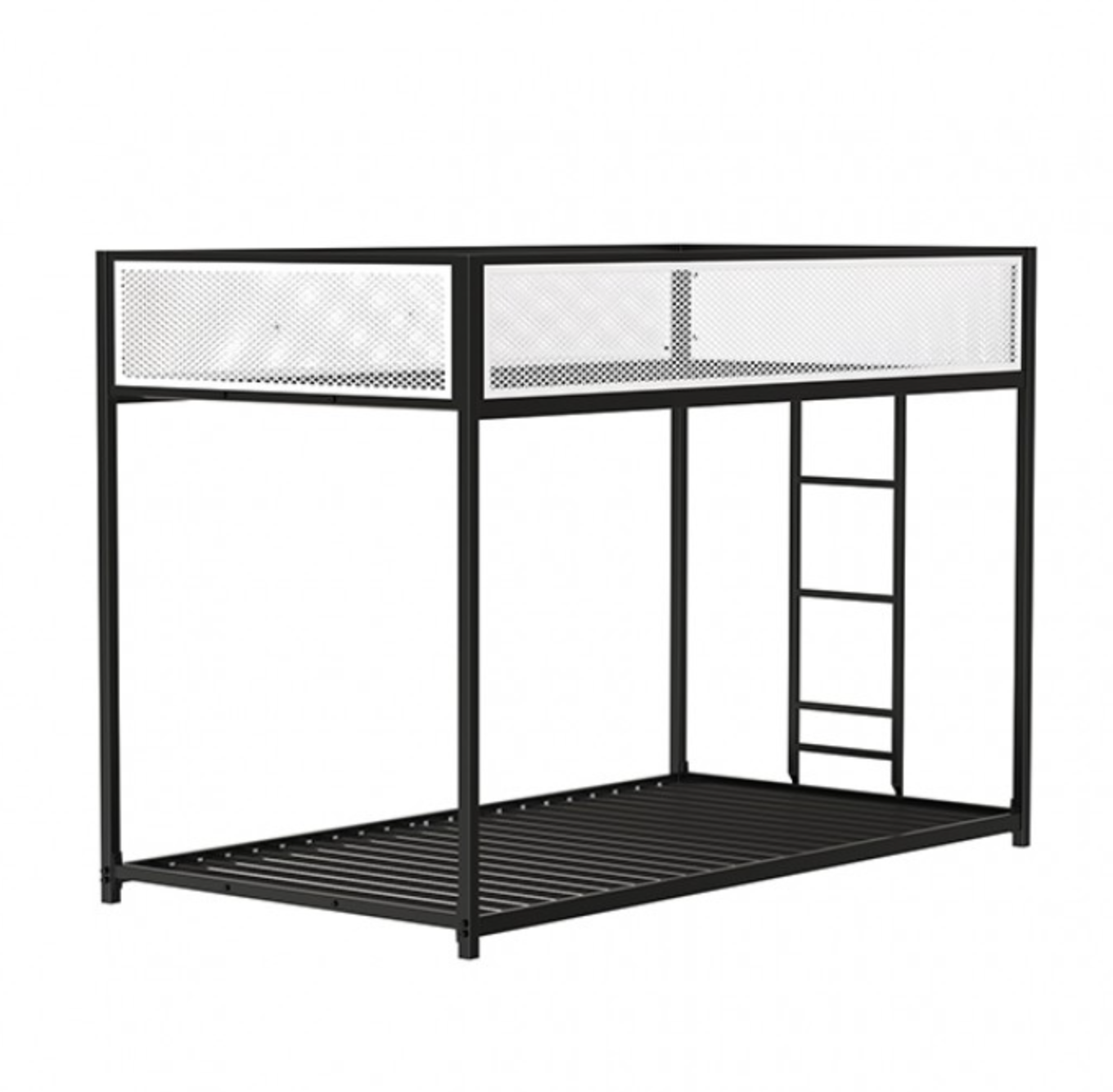 SOUTHALL TWIN/TWIN METAL BUNK BED     |     FM-BK1201BK-TT