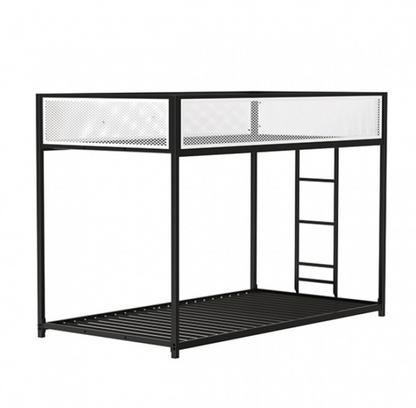 SOUTHALL TWIN/TWIN METAL BUNK BED     |     FM-BK1201BK-TT
