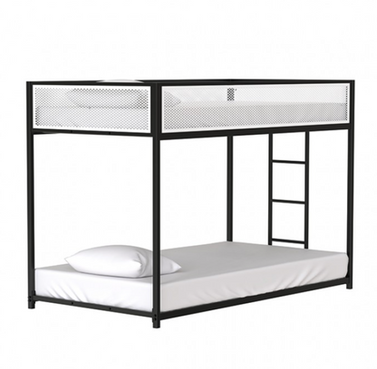 SOUTHALL TWIN/TWIN METAL BUNK BED     |     FM-BK1201BK-TT