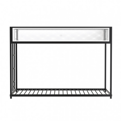 SOUTHALL TWIN/TWIN METAL BUNK BED     |     FM-BK1201BK-TT