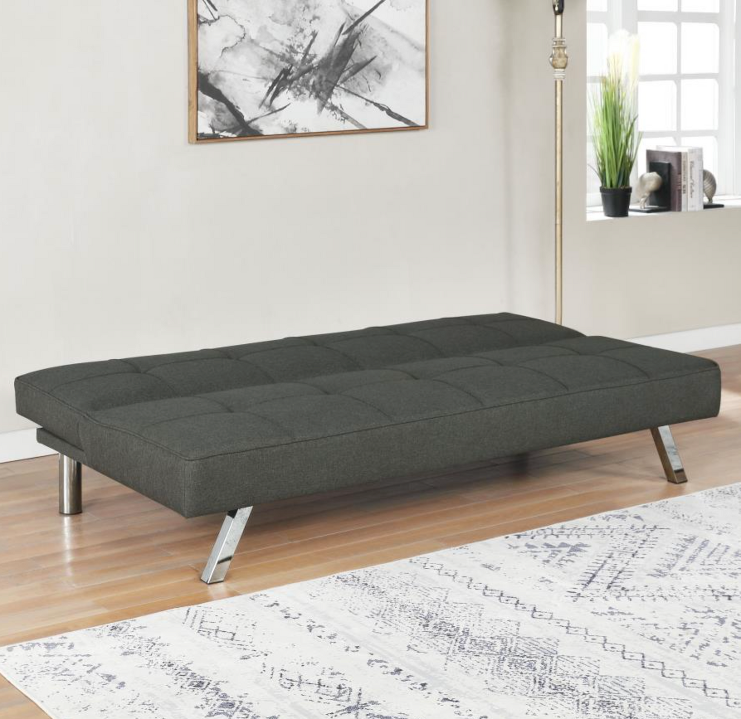 360283 - Convertible Sofa Bed Grey