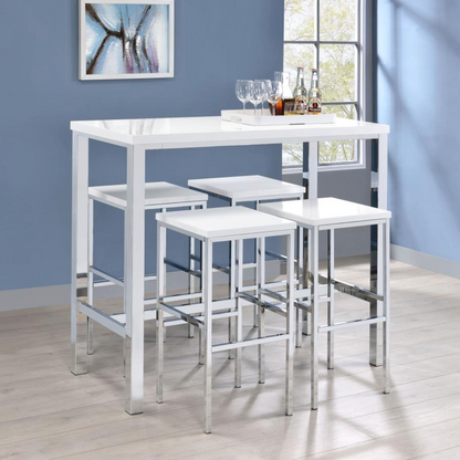 Natividad 5-piece Pub Height Bar Table Set