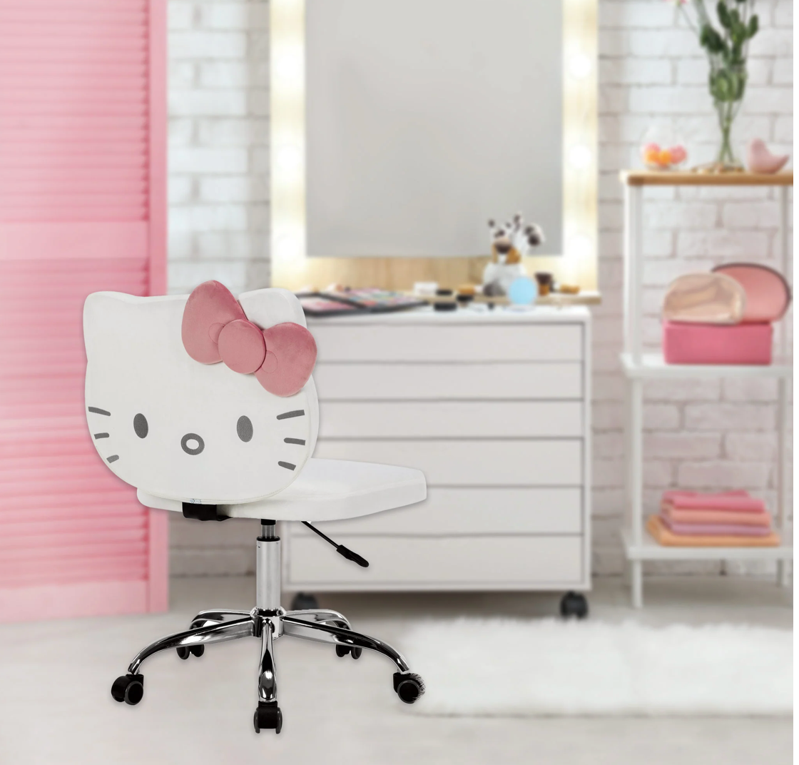 Hello Kitty® Kawaii Swivel Vanity Chair