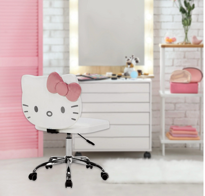 Hello Kitty® Kawaii Swivel Vanity Chair