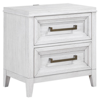 224841Q-S4 -Marielle 4-piece Queen Bedroom Set Distressed White