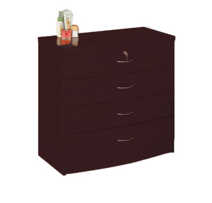 WD-5008B-CB -4 DRAWER CHEST - COFFEE BEAN
