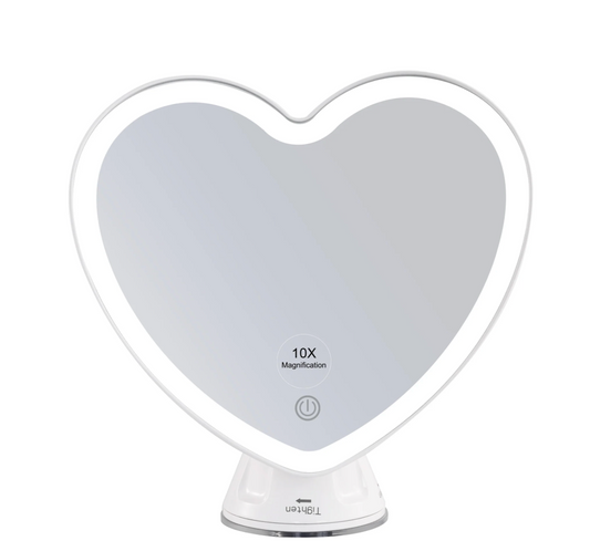 Sweetheart 10x Magnified LED Mirror