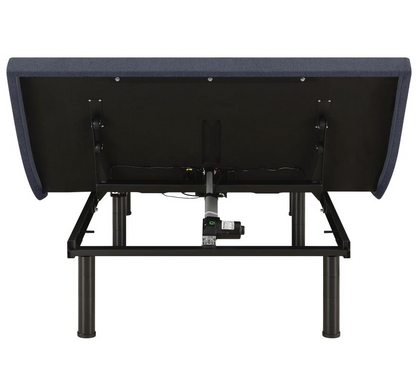 350131F -Clara Full Adjustable Bed Base Grey and Black