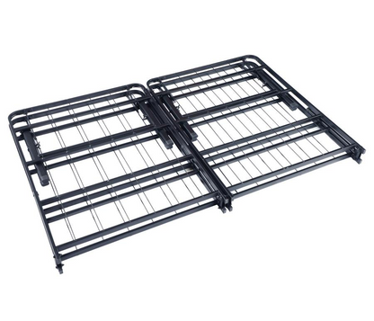 305957F -Mabel Metal Full Mattress Support Platform Bed Black