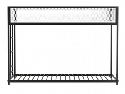 SOUTHALL TWIN/TWIN METAL BUNK BED     |     FM-BK1201BK-TT